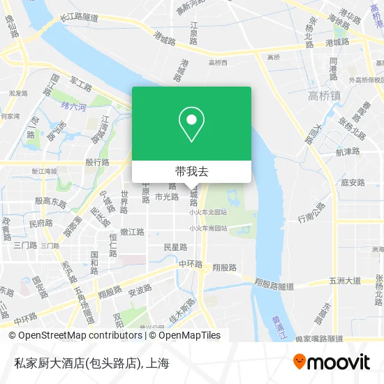 私家厨大酒店(包头路店)地图