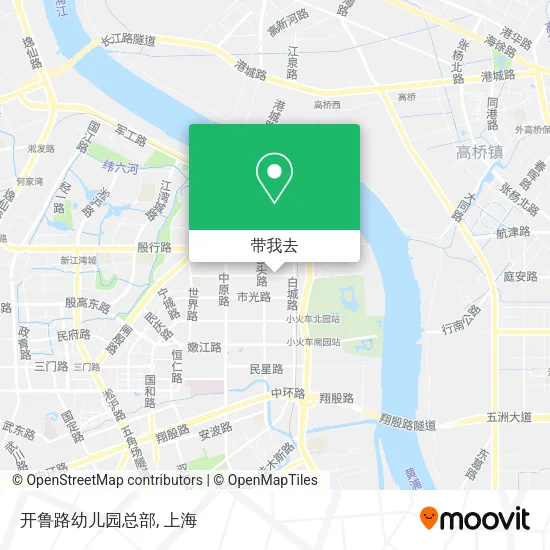 开鲁路幼儿园总部地图