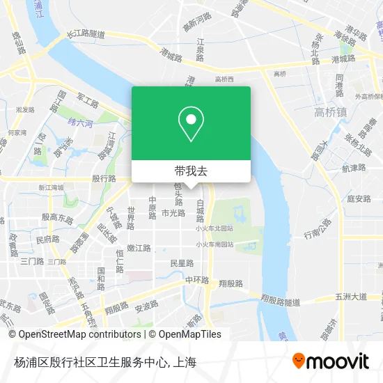 杨浦区殷行社区卫生服务中心地图