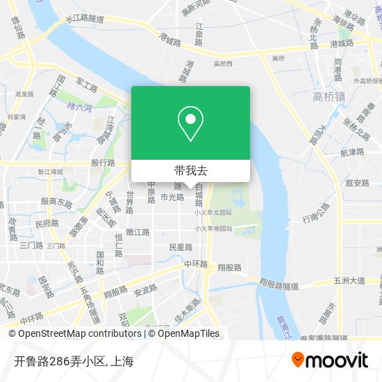 开鲁路286弄小区地图