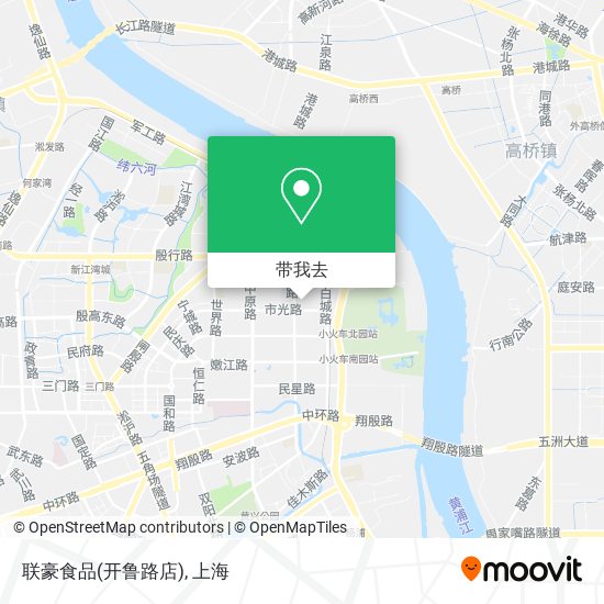 联豪食品(开鲁路店)地图