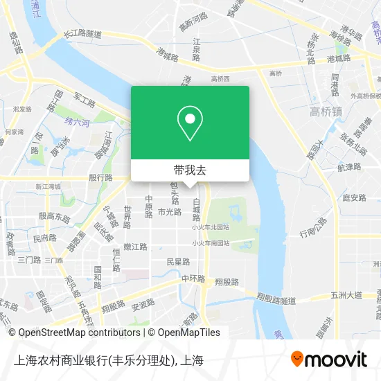 上海农村商业银行(丰乐分理处)地图