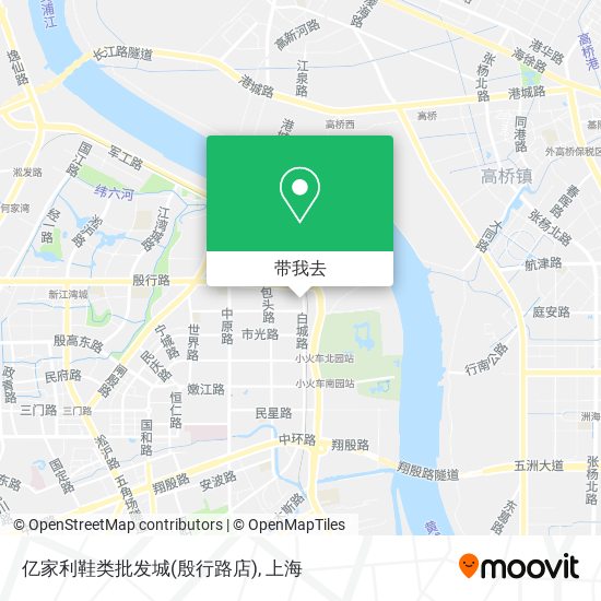 亿家利鞋类批发城(殷行路店)地图