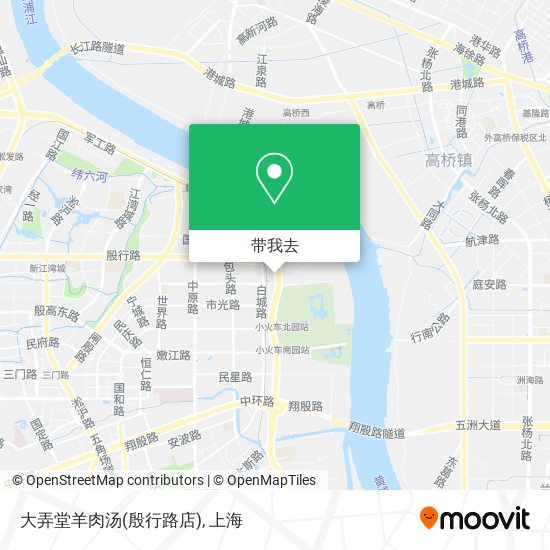 大弄堂羊肉汤(殷行路店)地图
