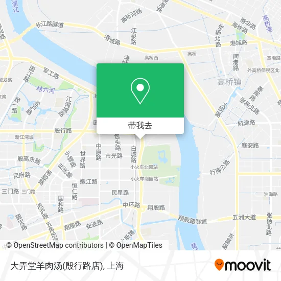 大弄堂羊肉汤(殷行路店)地图