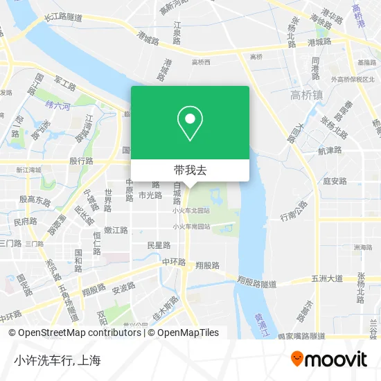 小许洗车行地图