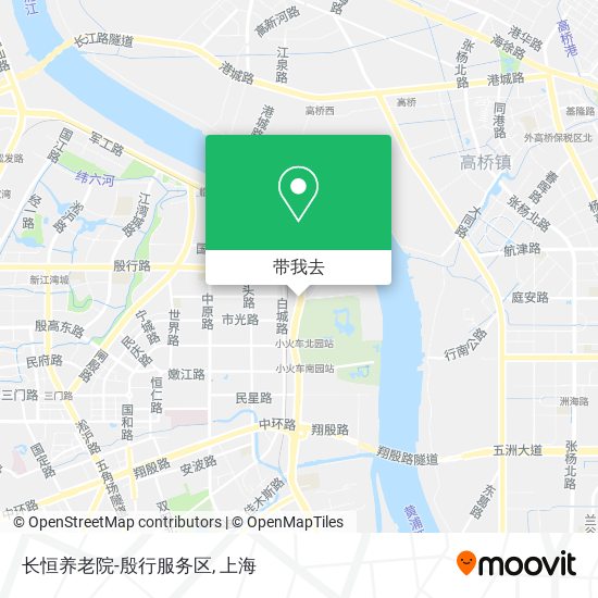 长恒养老院-殷行服务区地图