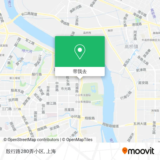 殷行路280弄小区地图