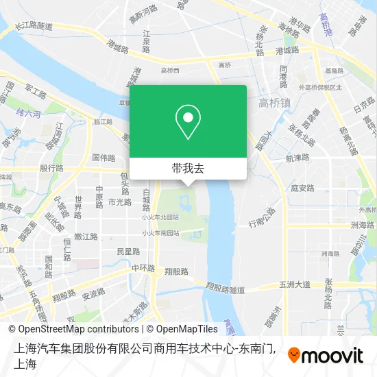 上海汽车集团股份有限公司商用车技术中心-东南门地图