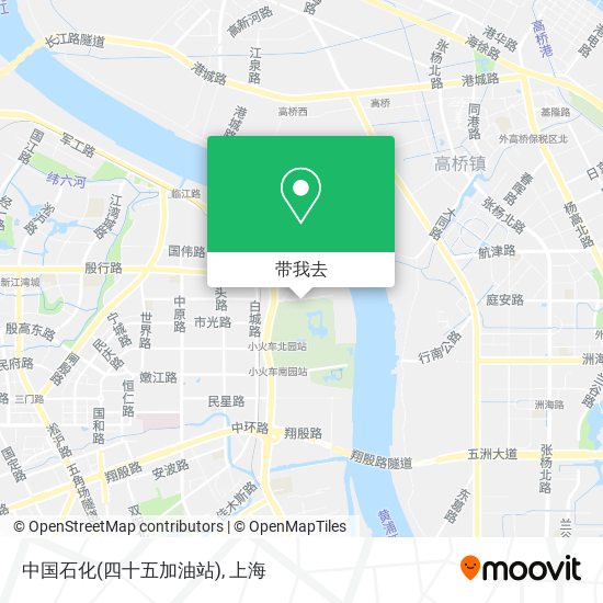 中国石化(四十五加油站)地图
