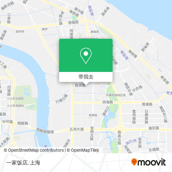 一家饭店地图