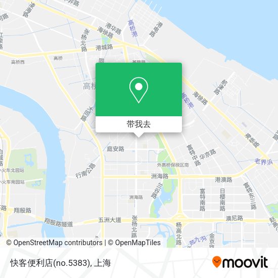 快客便利店(no.5383)地图