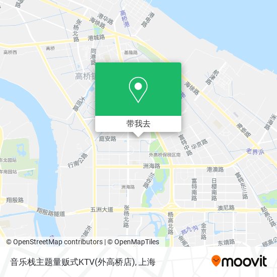 音乐栈主题量贩式KTV(外高桥店)地图