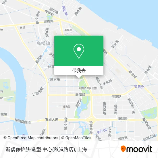 新偶像护肤·造型·中心(秋岚路店)地图