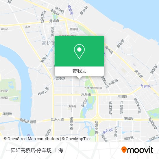 一阳轩高桥店-停车场地图