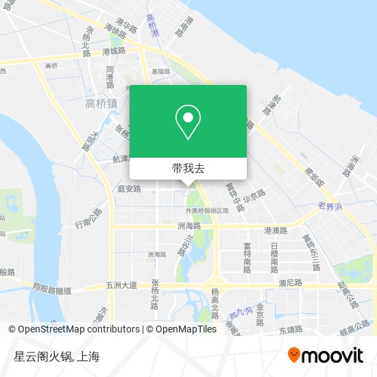 星云阁火锅地图