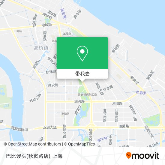 巴比馒头(秋岚路店)地图