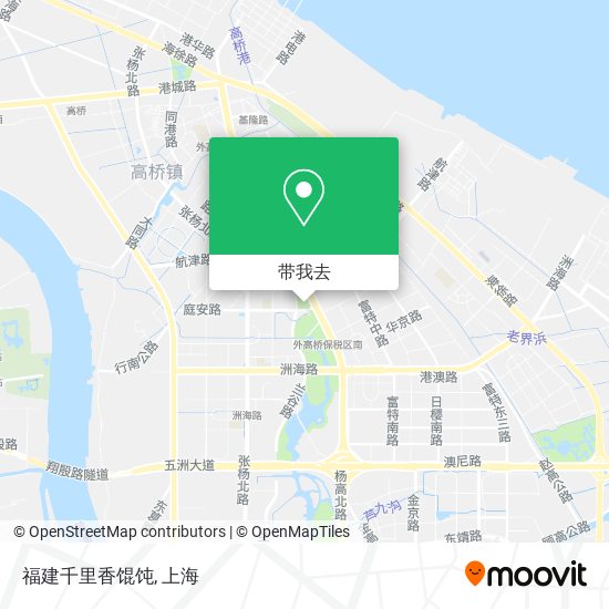 福建千里香馄饨地图