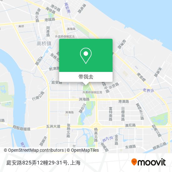 庭安路825弄12幢29-31号地图