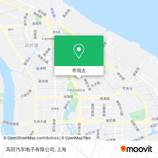 高田汽车电子有限公司地图