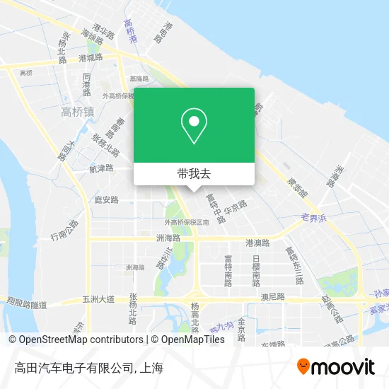 高田汽车电子有限公司地图