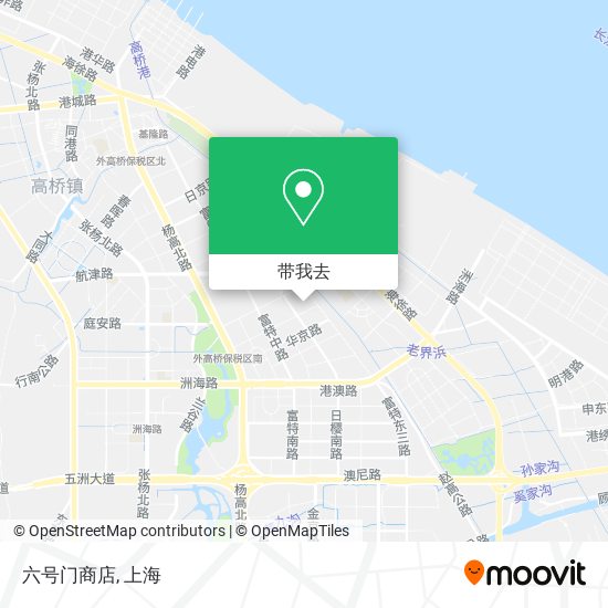 六号门商店地图