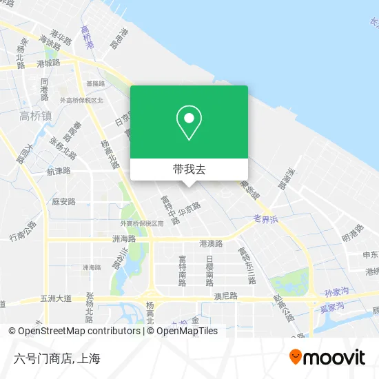 六号门商店地图