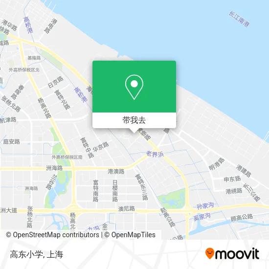 高东小学地图