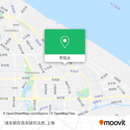 浦东新区高东镇司法所地图