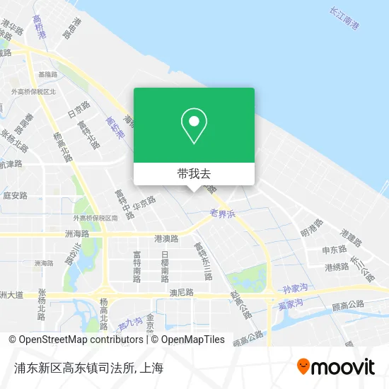 浦东新区高东镇司法所地图