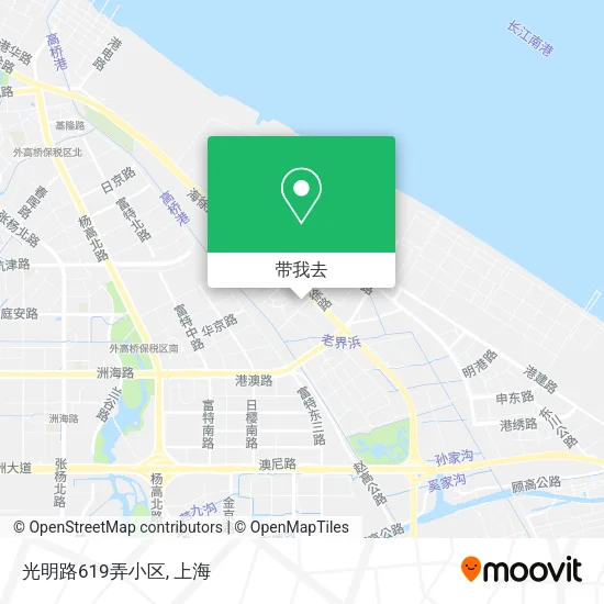 光明路619弄小区地图