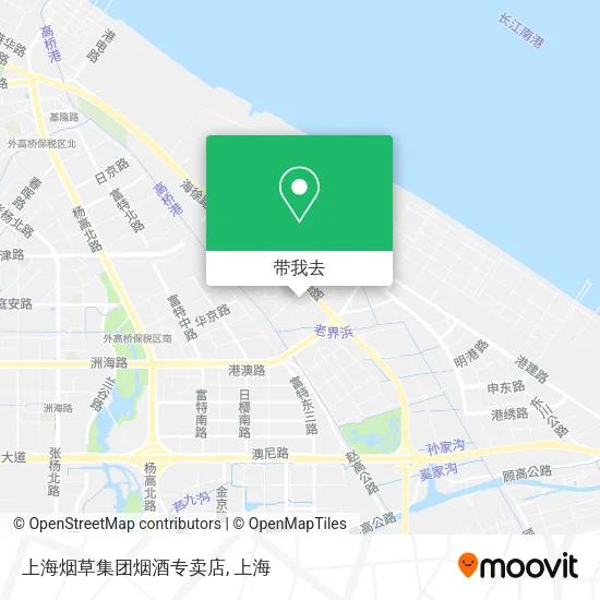 上海烟草集团烟酒专卖店地图
