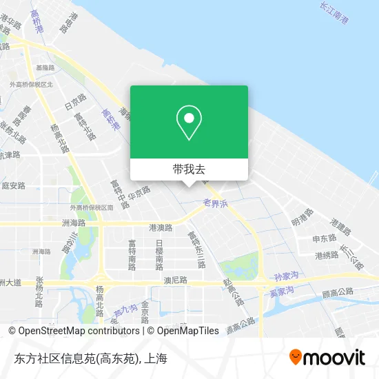 东方社区信息苑(高东苑)地图