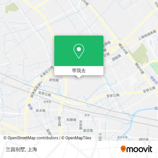 兰园别墅地图