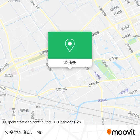 安亭轿车底盘地图