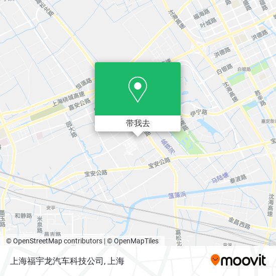上海福宇龙汽车科技公司地图