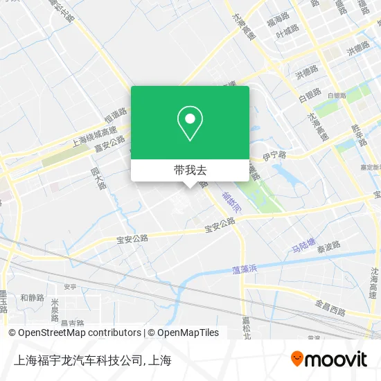 上海福宇龙汽车科技公司地图
