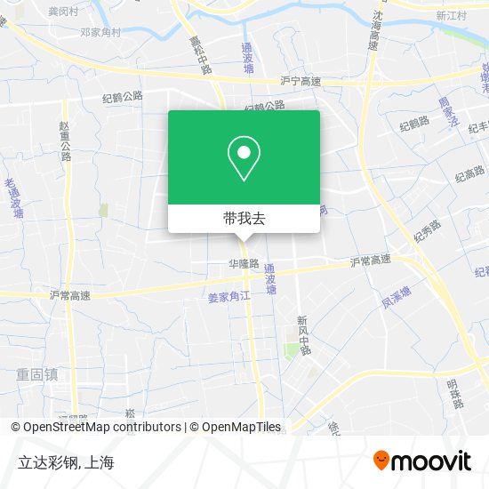 立达彩钢地图