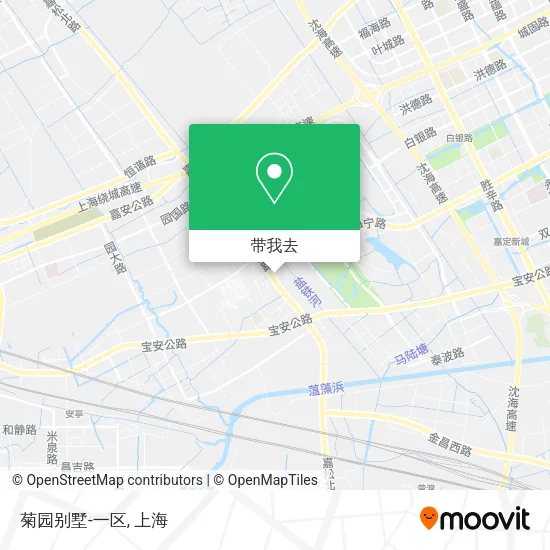 菊园别墅-一区地图