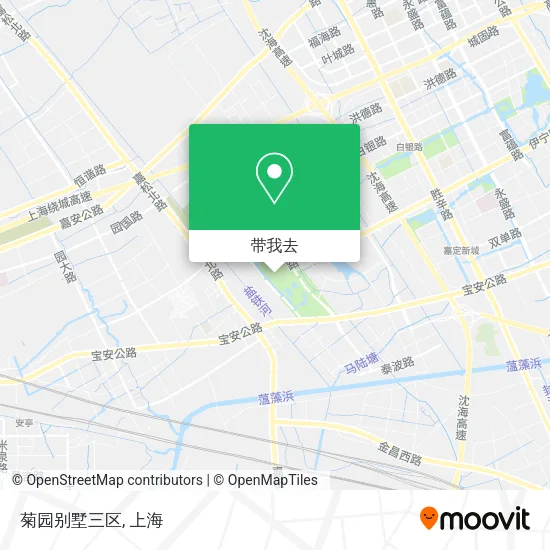 菊园别墅三区地图