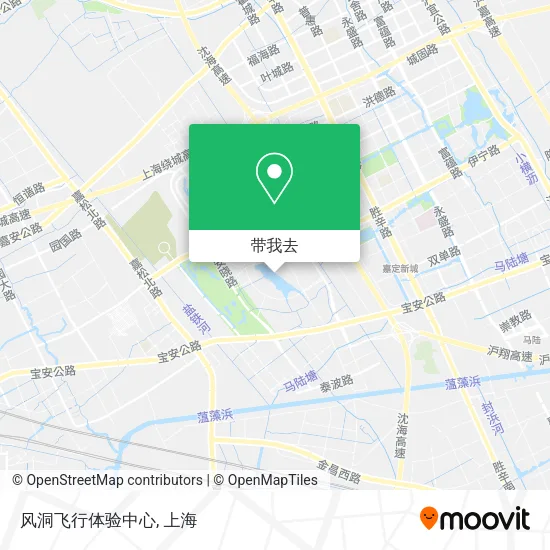 风洞飞行体验中心地图