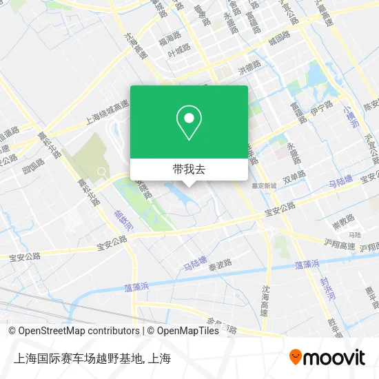 上海国际赛车场越野基地地图