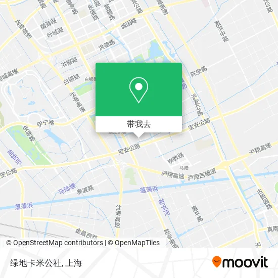 绿地卡米公社地图