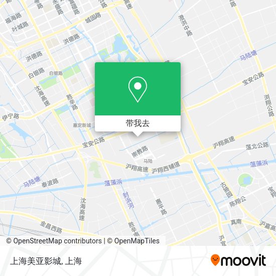 上海美亚影城地图