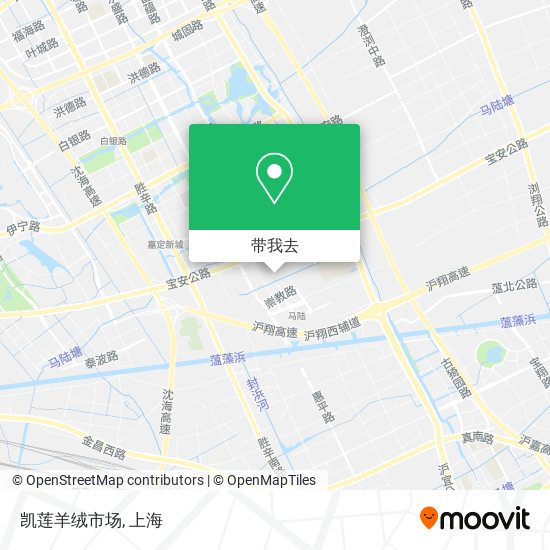 凯莲羊绒市场地图