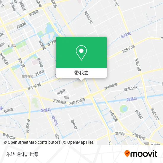 乐语通讯地图