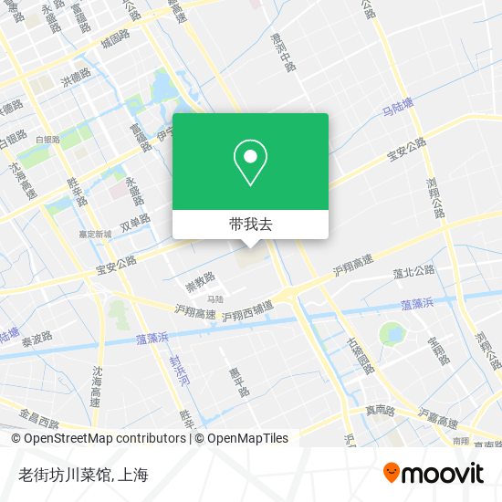 老街坊川菜馆地图