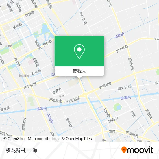 樱花新村地图