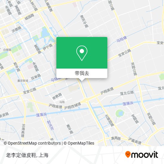 老李定做皮鞋地图