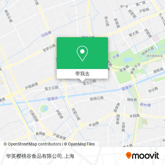 华英樱桃谷食品有限公司地图
